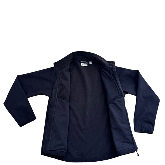 Black Diamond Womens XL Black Soft Shell Fleece Lined Jacket Hiking Outdoor - Picture 2 of 10